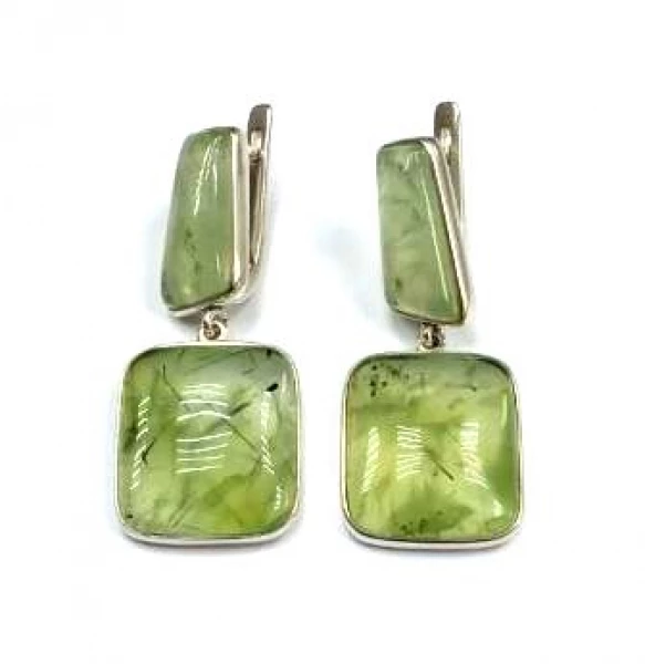 Серьги с1450Прн (Ag 925) Серебряные грани, ювелирная компания