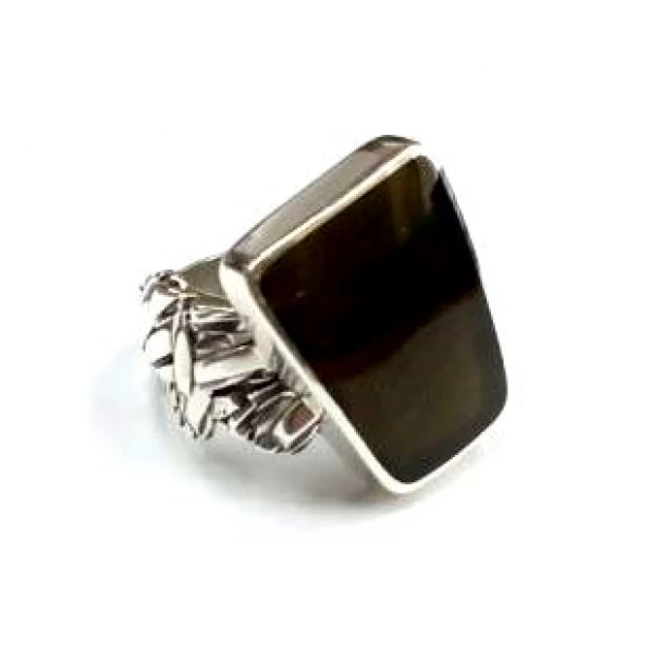 Кольцо к10293Об (Ag 925) Серебряные грани, ювелирная компания