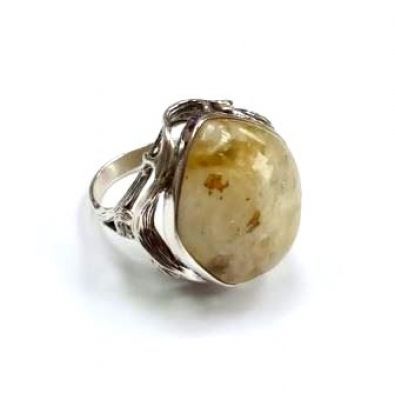 Кольцо к10039Цт (Ag 925) Серебряные грани, ювелирная компания