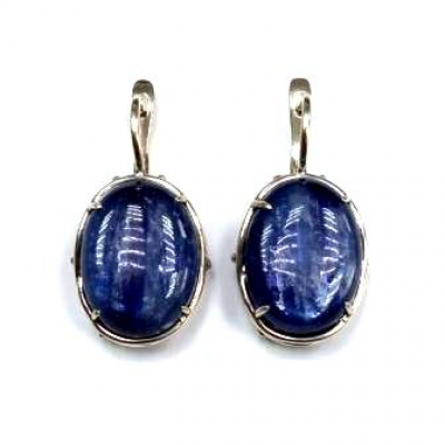 Серьги с1691Кн (Ag 925) Серебряные грани, ювелирная компания