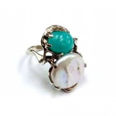 Кольцо к10002АмзЖемб (Ag 925) Серебряные грани, ювелирная компания