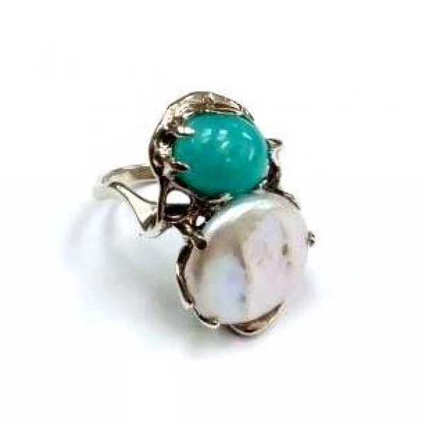 Кольцо к10002АмзЖемб (Ag 925) Серебряные грани, ювелирная компания