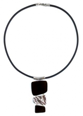 Колье кл10293Об (Ag 925) Серебряные грани, ювелирная компания