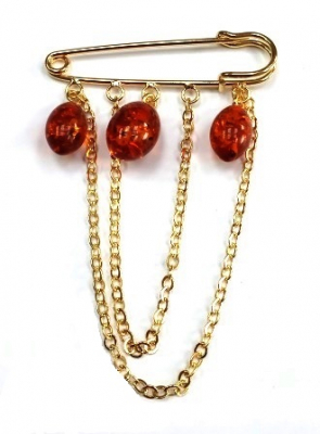 Брошь Булавка 27 Серебряные грани, ювелирная компания