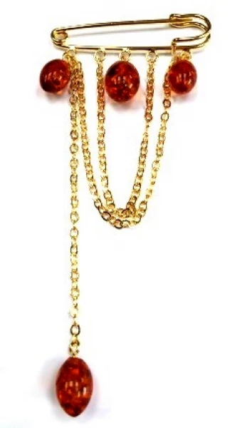 Брошь Булавка 26 Серебряные грани, ювелирная компания