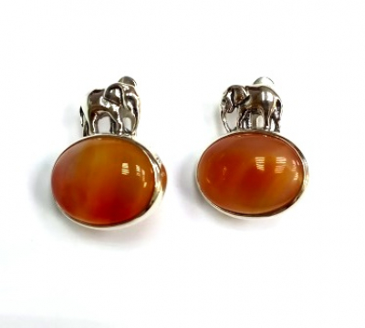 Серьги с10079Аг (Ag 925) Серебряные грани, ювелирная компания