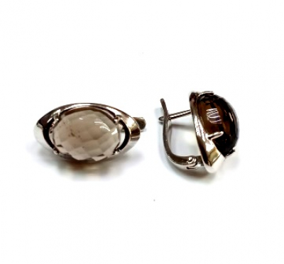 Серьги 232414-35 (Ag 925) Серебряные грани, ювелирная компания