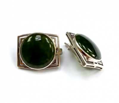 Серьги с1749Нф (Ag 925) Серебряные грани, ювелирная компания