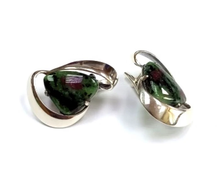 Серьги с10016Цз (Ag 925) Серебряные грани, ювелирная компания