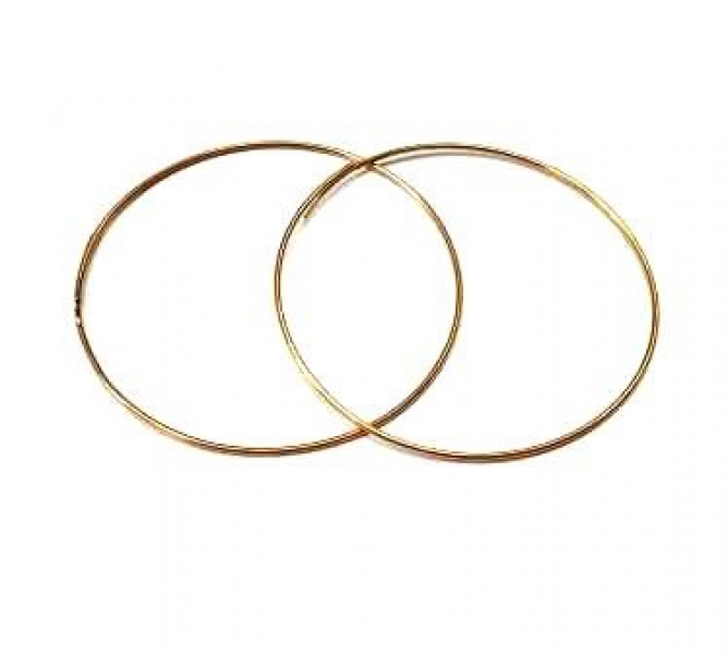 Серьги 801530 (Au 585) Серебряные грани, ювелирная компания