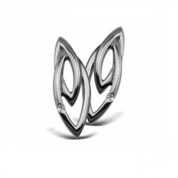 Серьги DE382CL (Ag 925) Серебряные грани, ювелирная компания
