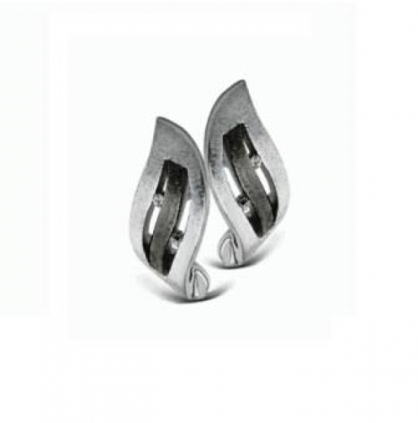 Серьги E3519SR (Ag 925) Серебряные грани, ювелирная компания