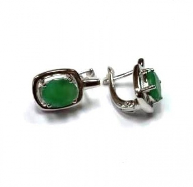 Серьги PRN-011ER (Ag 925) Серебряные грани, ювелирная компания