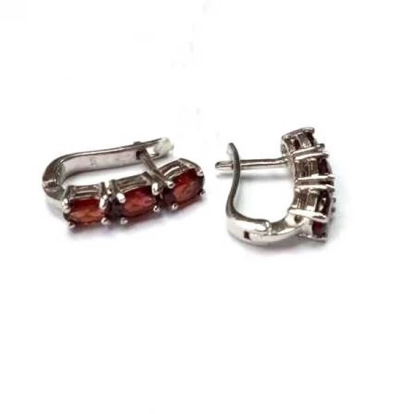 Серьги PS-008ER (Ag 925) Серебряные грани, ювелирная компания