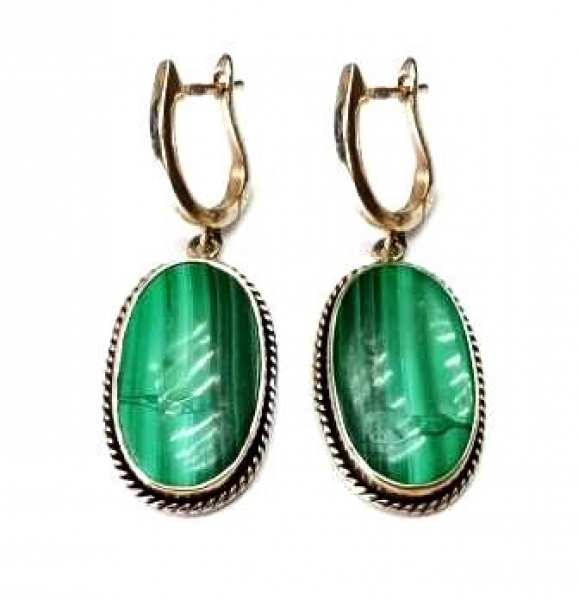 Серьги SCG-040ER (Ag 925) Серебряные грани, ювелирная компания