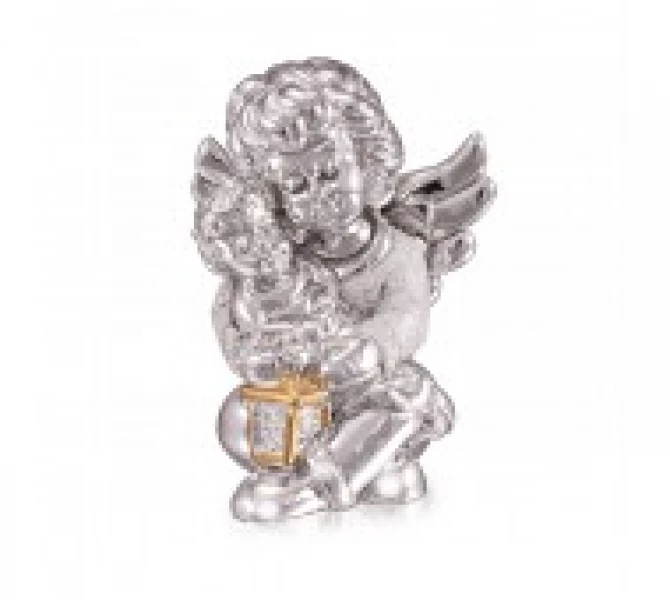 Сувенир 3856 Ангел с фонариком Серебряные грани, ювелирная компания