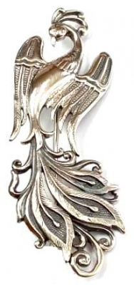 Брошь 15029-1 (Ag 925) Серебряные грани, ювелирная компания