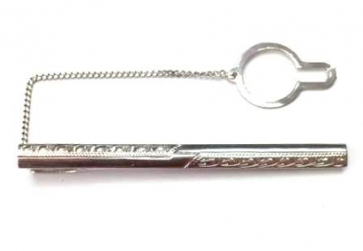 Зажимы для галстука ЗЖ-002 (Ag 925) Серебряные грани, ювелирная компания
