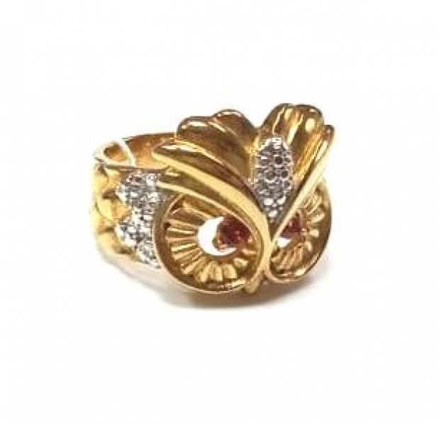 Кольцо 115-182 (Ag 925) Серебряные грани, ювелирная компания