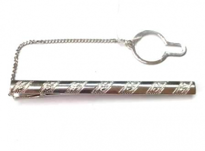 Зажимы для галстука ЗЖ-003р (Ag 925) Серебряные грани, ювелирная компания