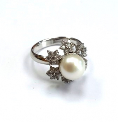 Кольцо КЖ-413 (Ag 925) Серебряные грани, ювелирная компания