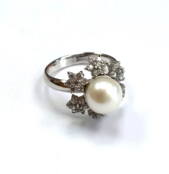 Кольцо КЖ-413 (Ag 925) Серебряные грани, ювелирная компания