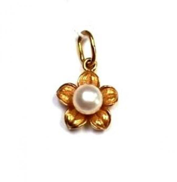 Подвеска 390-1-042.7 (Au 585) Серебряные грани, ювелирная компания