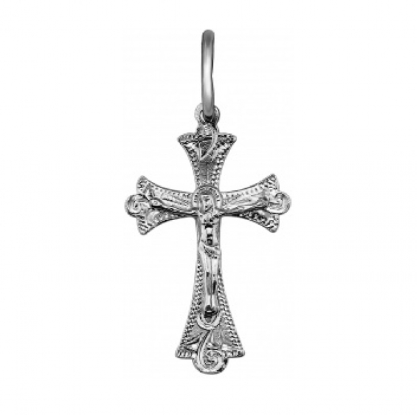 Крест KP 98. (Ag 925) Серебряные грани, ювелирная компания
